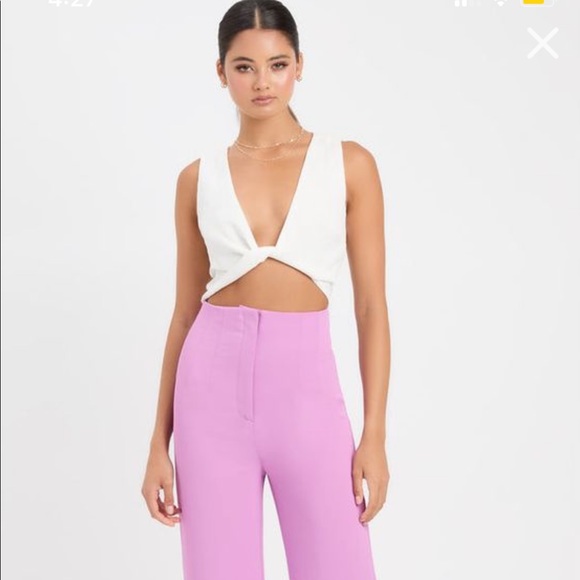 Orchid tailored high waisted pant - Picture 3 of 11